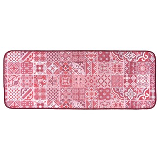 Πατάκι Κουζίνας με Αντιολισθητικό Υπόστρωμα Chalet 3004 Κόκκινο 54x140εκ Sdim Πατάκι Κουζίνας με Αντιολισθητικό Υπόστρωμα Chalet 3004 Κόκκινο 54x140εκ Sdim