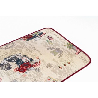 Πατάκι Κουζίνας με Αντιολισθητικό Υπόστρωμα Chalet 3303 Κόκκινο 54x140εκ Sdim Πατάκι Κουζίνας με Αντιολισθητικό Υπόστρωμα Chalet 3303 Κόκκινο 54x140εκ Sdim