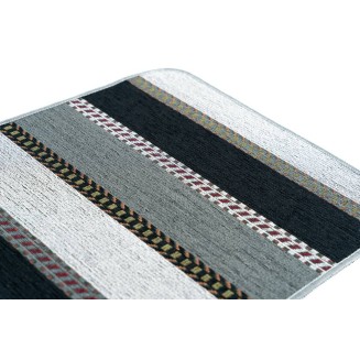 Πατάκι Κουζίνας με Αντιολισθητικό Υπόστρωμα Samba 504 Γκρί/Μαύρο 54x140εκ Sdim Πατάκι Κουζίνας με Αντιολισθητικό Υπόστρωμα Samba 504 Γκρί/Μαύρο 54x140εκ Sdim