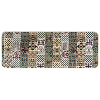 Πατάκι Κουζίνας με Αντιολισθητικό Υπόστρωμα Samba 701 Μπέζ/Γκρί 54x140εκ Sdim Πατάκι Κουζίνας με Αντιολισθητικό Υπόστρωμα Samba 701 Μπέζ/Γκρί 54x140εκ Sdim