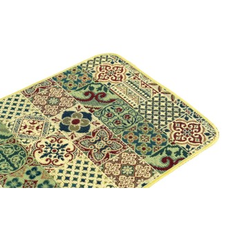 Πατάκι Κουζίνας με Αντιολισθητικό Υπόστρωμα Samba 703 Πράσινο 54x140εκ Sdim Πατάκι Κουζίνας με Αντιολισθητικό Υπόστρωμα Samba 703 Πράσινο 54x140εκ Sdim