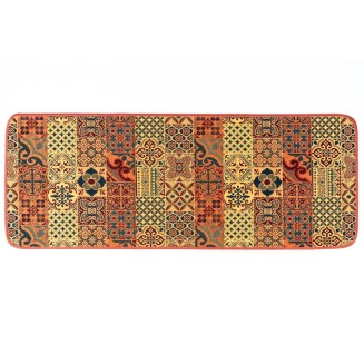 Πατάκι Κουζίνας με Αντιολισθητικό Υπόστρωμα Samba 704 Κεραμιδί/Πορτοκαλί 54x140εκ Sdim Πατάκι Κουζίνας με Αντιολισθητικό Υπόστρωμα Samba 704 Κεραμιδί/Πορτοκαλί 54x140εκ Sdim