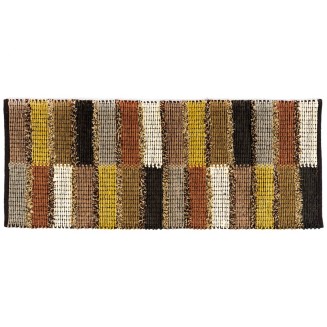 Βαμβακερό Πατάκι Κουζίνας Seema 005 Καφέ 55x140εκ Sdim