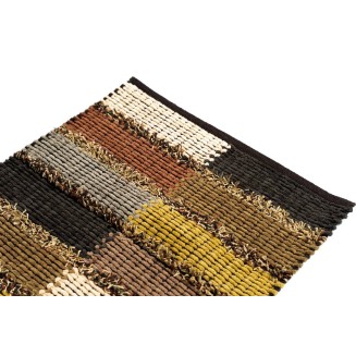 Βαμβακερό Πατάκι Κουζίνας Seema 005 Καφέ 55x140εκ Sdim