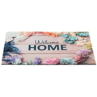Αντιολισθητικό Πατάκι Εισόδου Gallery 012 Welcome Home Flowers 45x75εκ Sdim