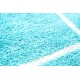 Sdim Βαμβακερό/Microfiber Αντιολισθητικό Πατάκι Μπάνιου Space 001 Petrol 45x85εκ.