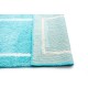 Sdim Βαμβακερό/Microfiber Αντιολισθητικό Πατάκι Μπάνιου Space 001 Petrol 45x85εκ.