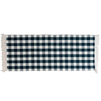 Βαμβακερό Πατάκι Κουζίνας Matrix 003 Μπλέ 50x135εκ Sdim