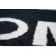 Sdim Πατάκι Εισόδου Μοκέτα  Fashion Home Black 40x67εκ.
