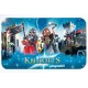 Sdim Πατάκι Εισόδου Playmobil Μοκέτα με Αντιολισθητικό Υπόστρωμα Deco 010 Knights 50x80εκ. Πάχους 6mm