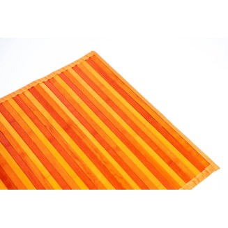 Πατάκι Κουζίνας Bamboo 002 Πορτοκαλί 50x130εκ Sdim