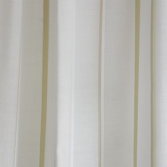 Κουρτίνα Με Τρέσα 145x290 Maison Blanche Ριγέ 2468/501