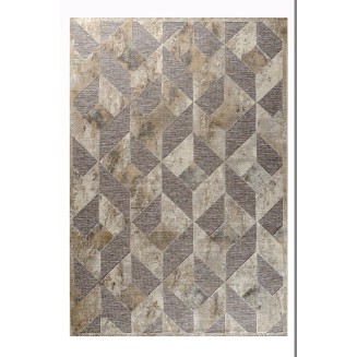 Χαλί 133x190 Tzikas carpets Boheme 00015-795 Καφε-Γκρι