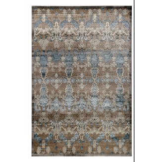 Σετ Πατάκια 3 Τεμαχίων Tzikas carpets Elite 16967-953 Γκρι-Μπλε