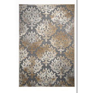 Σετ Πατάκια 3 Τεμαχίων  Tzikas carpets Boheme 18533-975 Μπεζ-Καφε-Γκρι-Χρυσο