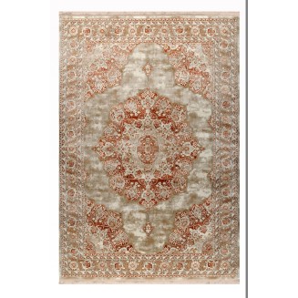 Χαλί 200x290 Tzikas carpets Serenity 20617-721 Πορτοκαλι-Μπεζ