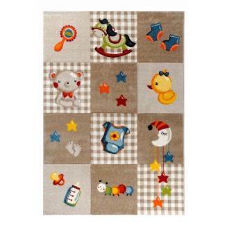 Χαλί 133x190 Living Diamond 21497-760 Μπεζ-Καφε Χαλί 133x190 Living Diamond 21497-760 Μπεζ-Καφε