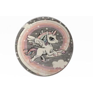 Χαλί 160x160 Tzikas carpets Diamond 22392-095 Γκρι