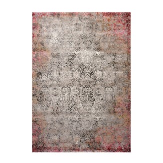 Χαλί 160x230 Tzikas carpets Elements 23123-955 Γκρι-Ροζ