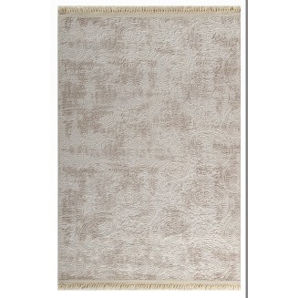 Χαλί 120x180 Tzikas carpets Soft 25167-060 Λευκο- Κρεμ