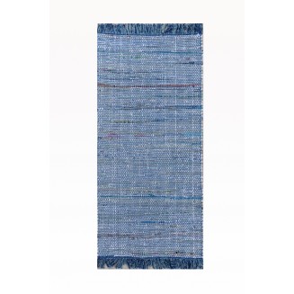 Χαλί Καλοκαιρινό 140x200 Tzikas carpets Ινδίας Boho 30150-035 Μπλε