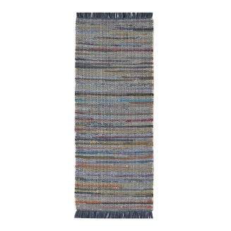 Χαλί Καλοκαιρινό 067x150 Tzikas carpets Ινδίας Boho 30150-055 Ροζ