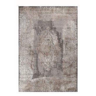 Σετ Πατάκια 3 Τεμαχίων Tzikas carpets Elements 30782-975 Μπεζ-Καφε-Γκρι-Χρυσο