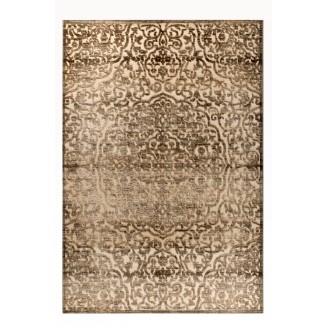 Χαλί Καλοκαιρινό 133x190 Tzikas carpets Harmony 37207-670 Μπεζ-Καφε