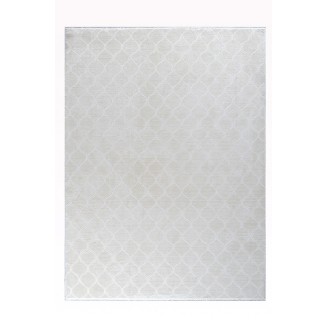 Πατάκι 067x150 Tzikas carpets Sing 37404-060 Λευκο- Κρεμ