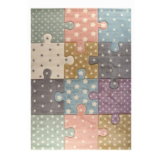 Χαλί παιδικό 200x250 Tzikas carpets Diamond 40156-211 Πολυχρωμο