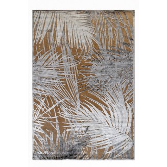 Χαλί Καλοκαιρινό 133x190 Tzikas carpets Harmony 50130-795 Καφε-Γκρι