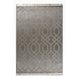 Χαλί Καλοκαιρινό 133x190 Tzikas carpets Tenerife 54094-295 Γκρι