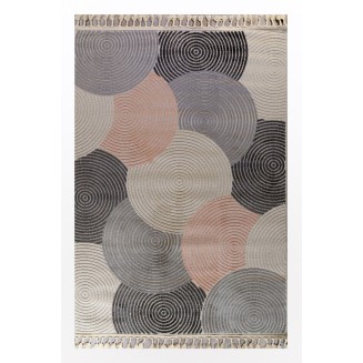 Χαλί Καλοκαιρινό 133x190 Tzikas carpets Tenerife 54180-256 Ροζ