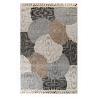 Χαλί Καλοκαιρινό 133x190 Tzikas carpets Tenerife 54180-271 Μπεζ-Καφε