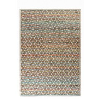 Χαλί Καλοκαιρινό 160x160 Tzikas carpets Sahara 60274-110 Πολυχρωμο