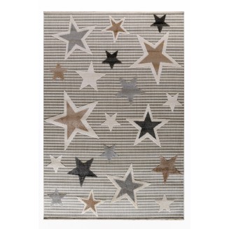 Χαλί Καλοκαιρινό Στρογγυλό 160x160 Tzikas carpets Mallorca 61216-270 Μπεζ-Καφε