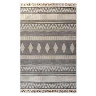 Χαλί 133x190 Tzikas carpets Tenerife 68308-Λευκό-Κρεμ