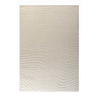 Χαλί 133x190 Tzikas carpets Queen 72965-060 Λευκό-Κρέμ