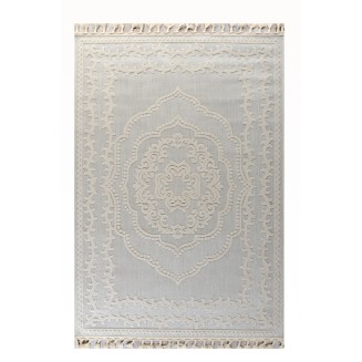 Χαλί Καλοκαιρινό 133x190 Tzikas carpets Tenerife 75073 Μπέζ-Χρυσό