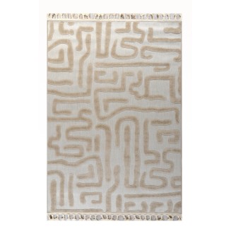 Χαλί Καλοκαιρινό 133x190 Tzikas carpets Tenerife 75076 Μπέζ