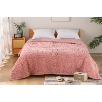 Κουβερτοπάπλωμα King Size 240x260 Anna Riska Lucia 2-Blush Pink