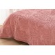 Κουβερτοπάπλωμα Υπέρδιπλο 220x240 Lucia 2-Blush Pink Σάπιο μήλο