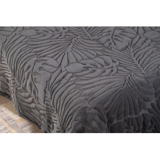 Κουβερτοπάπλωμα King Size 240x260 Anna Riska Lucia 4-Grey