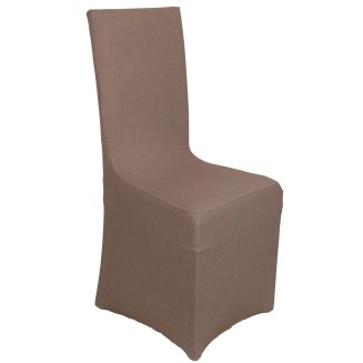 Κάλυμμα Καρέκλας Viopros Μακρύ Elegant Σοκολά