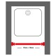 70-115 Ø 20 mm chrome βραχίονας μπάνιου πτυσσόμενος Sealskin
