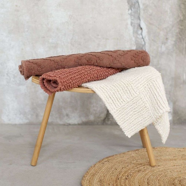 Aztec 60x90 dark pink πατάκι μπάνιου Sealskin