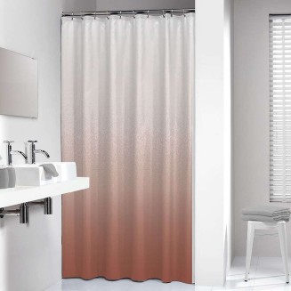 Κουρτίνα Μπάνιου Υφασμάτινη 180x200 Sealskin Blend Dark Pink
