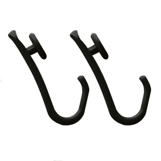 Κρίκοι Κουρτίνας Μπάνιου 12 pcs Sealskin Easy Roll Hooks Black