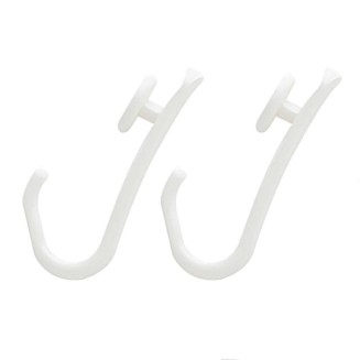 Κρίκοι Κουρτίνας Μπάνιου 12 pcs Sealskin Easy Roll Hooks White