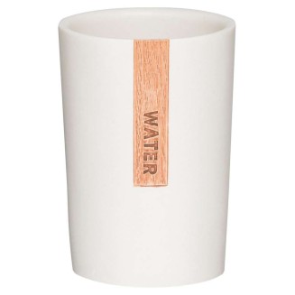 Ποτήρι Οδοντόβουρτσας Sealskin Pierra White